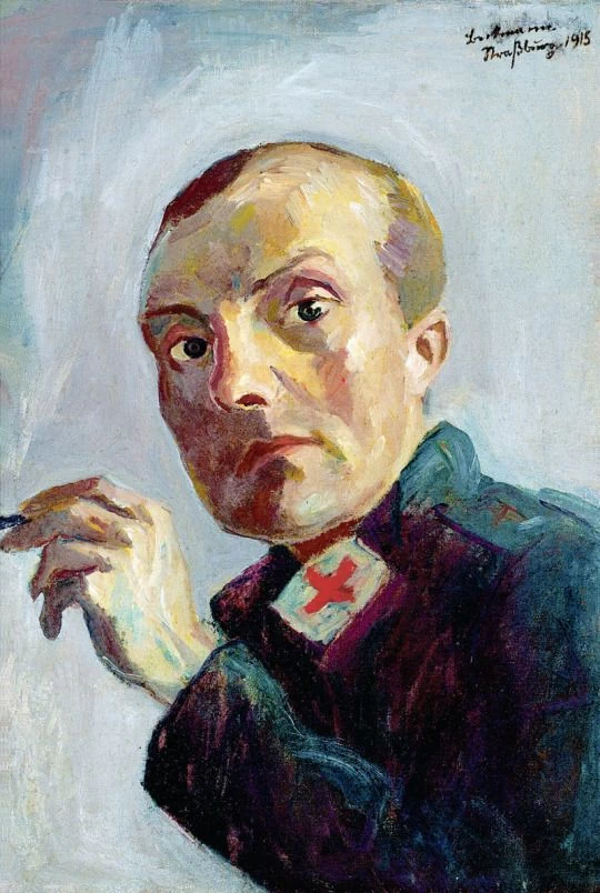Autoritratto da infermiere - on der Heydt, Museum, Wuppertal
